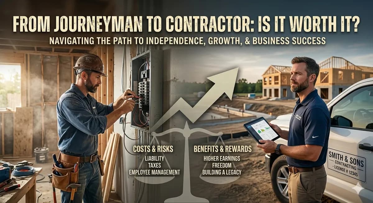 Master to C-10 Contractor: Is the License Worth It?